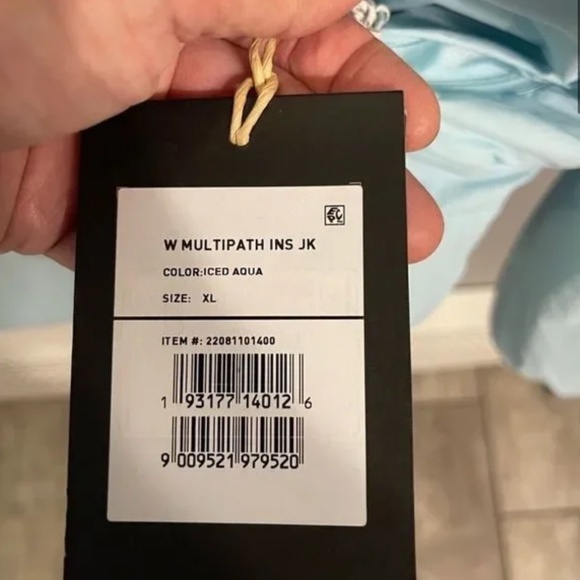 NWT Burton Multipath Insulated Jacket - XL Aqua Blue NWT - Picture 7 of 8